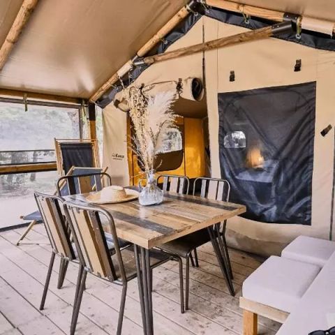 Safarizelt 5 Personen - Zelt Lodge Cosy 3 Zimmer 5 Personen Ohne Sanitäranlagen