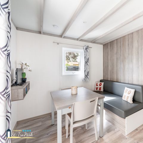 Chalet 4 Personen - Chalet Confort 26.5m² (2 Zimmer) + überdachte Terrasse + TV