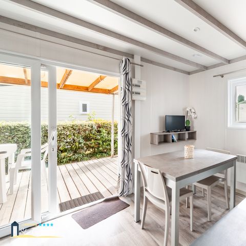 Chalet 4 Personen - Chalet Confort 26.5m² (2 Zimmer) + überdachte Terrasse + TV