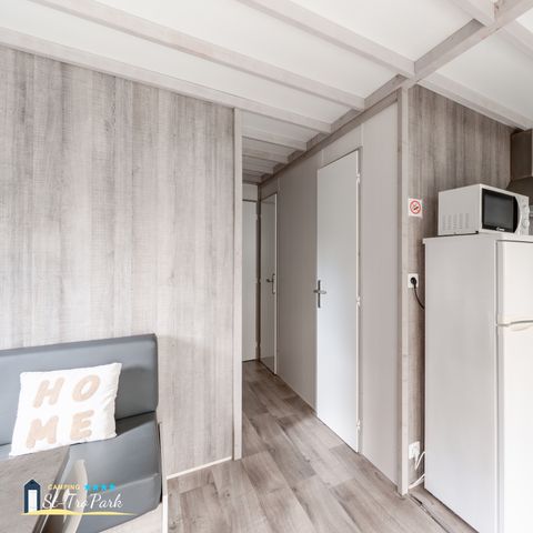 Chalet 4 personen - Chalet Confort 26.5m² (2 Zimmer) + überdachte Terrasse + TV