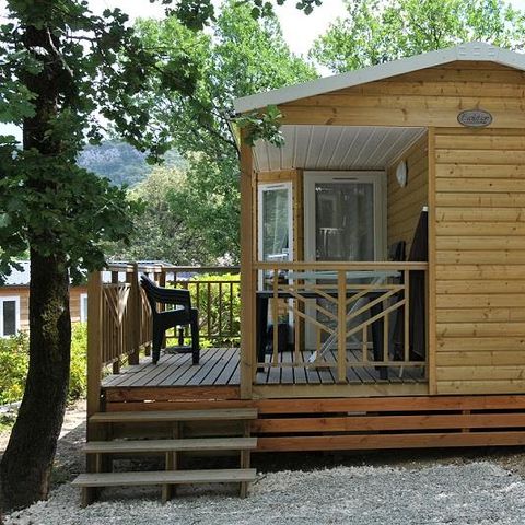 Mobilheim 4 personen - Mit Terrasse - Klimaanlage - TV - 31m²