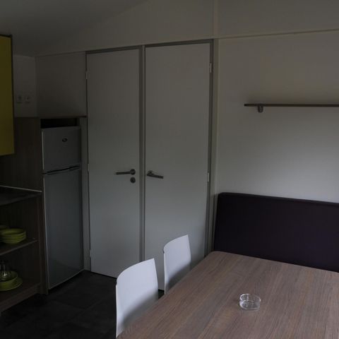 Mobilheim 4 personen - Mit Terrasse - Klimaanlage - TV - 31m²
