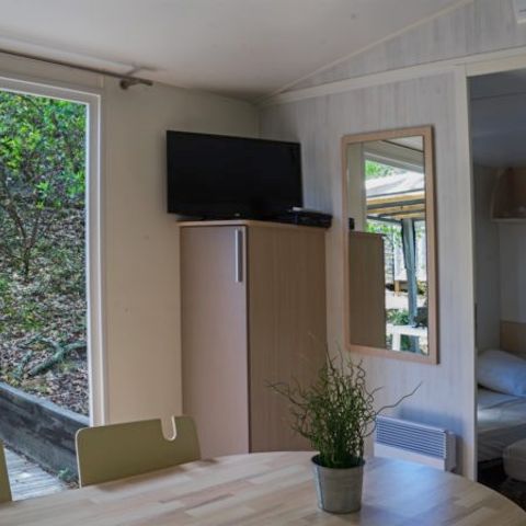 Mobilheim 4 Personen - Komfort TV+Klima 2 MH