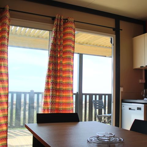 Chalet 6 Personen - KOMFORT "AZUR" MEERBLICK