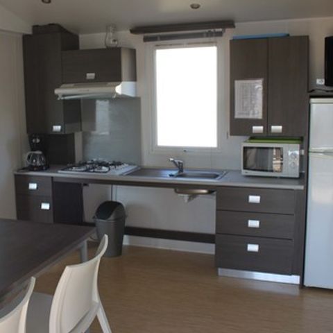 Mobilheim 5 Personen - Cottage 33 m² Eingeschränkte Mobilität 2 Zimmer TV/CLIM