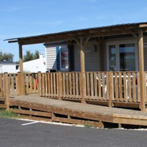 Mobilheim 5 Personen - Cottage 33 m² Eingeschränkte Mobilität 2 Zimmer TV/CLIM