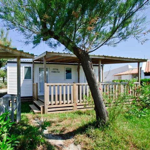 Mobilheim 6 Personen - Cottage Confort "Camargue" 29m² 3Sch 4/6 Pers.