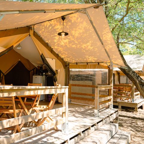 Safarizelt 5 Personen - Zelt Lodge Victoria 2Sch 5Pers
