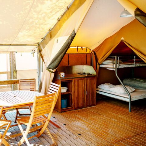 Safarizelt 5 Personen - Zelt Lodge Victoria 2Sch 5Pers