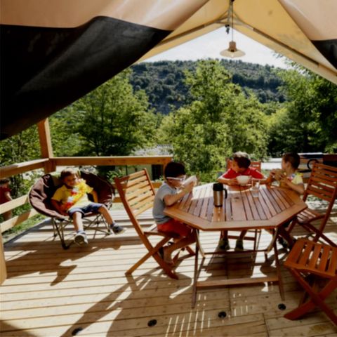 Safarizelt 5 Personen - Zelt Lodge Victoria 2Sch 5Pers