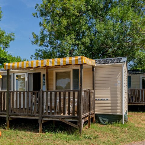 Mobilheim 6 personen - Comfort | 3 Zi. | 6 Pers. | Erhöhte Terrasse | Clim.