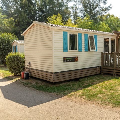 Mobilheim 8 personen - Mobilheim | Classic XL | 3 Zi. | 6/8 Pers. | Erhöhte Terrasse | Klimaanlage