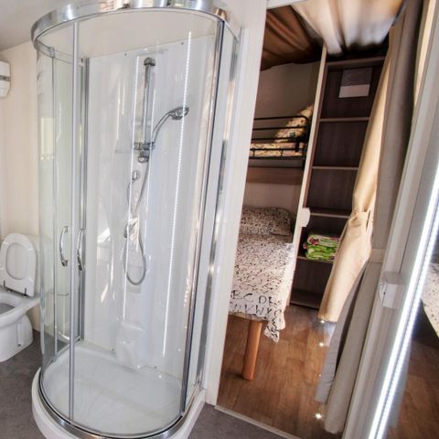 Mobilheim 5 personen - Cleveres Häuschen