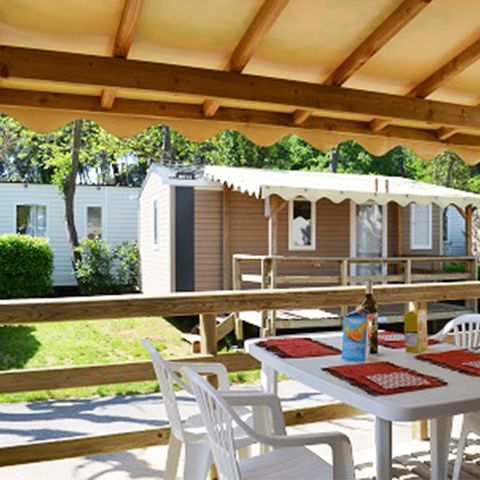 Mobilheim 4 Personen - Mobilheim Bandol - 21m² - 2 Schlafzimmer
