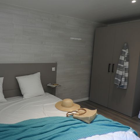 Mobilheim 4 Personen - MOBIWOOD 40 PMR - 2 Schlafzimmer