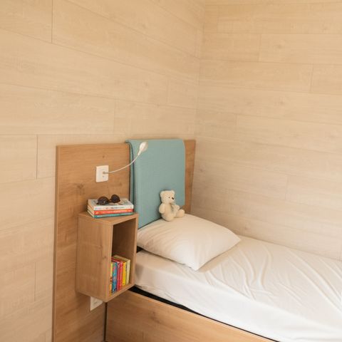 Mobilheim 4 Personen - MOBIWOOD 40 PMR - 2 Schlafzimmer