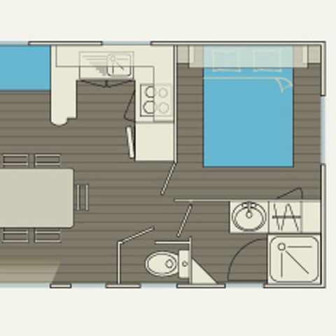 Mobilheim 6 Personen - MH3 GRAND CHARMEUR 32 m²