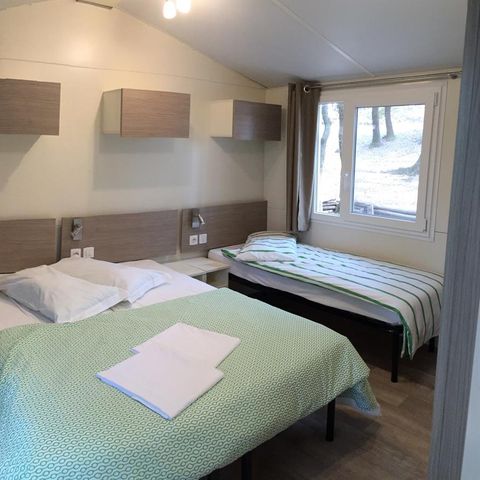 Mobilheim 3 personen - GRÜNER RAUM