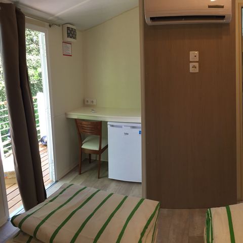 Mobilheim 3 personen - GRÜNER RAUM