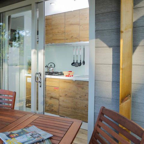 Mobilheim 5 Personen - hu Stay Premium Chalet