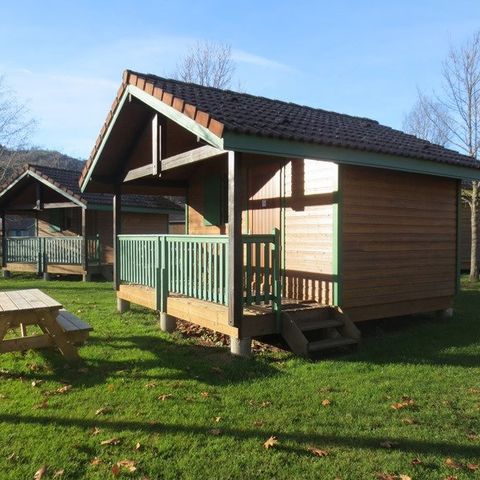 Bungalow 4 personen - ohne Sanitäranlagen