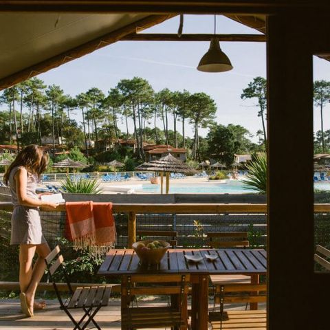 Chalet 4 Personen - CABANE AFRICA 2 Zimmer 4 Pers.