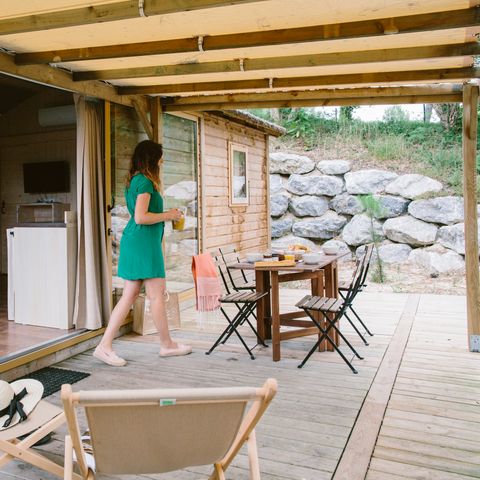 Chalet 4 Personen - CABANE BALI 2ch 4 pers
