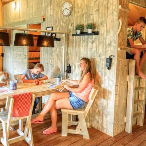 Safarizelt 7 Personen - TENTE LODGE 49 m2 3 Zimmer 6/7 Personen