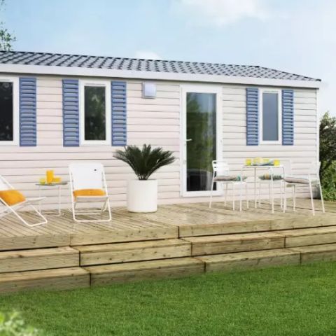 Mobilheim 6 Personen - 4 Zimmer 6 Personen Klimatisiert + TV