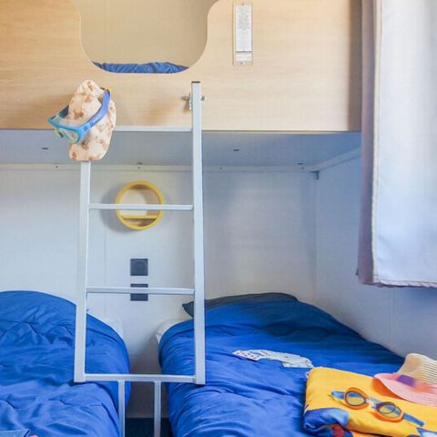 Mobilheim 7 Personen - Mobilheim Evasion+ 7 Personen 2 Zimmer 28m²