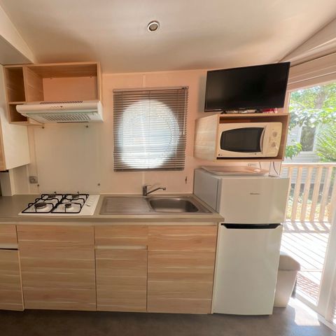 Mobilheim 6 Personen - 2 Schlafzimmer - TV - KLIMA