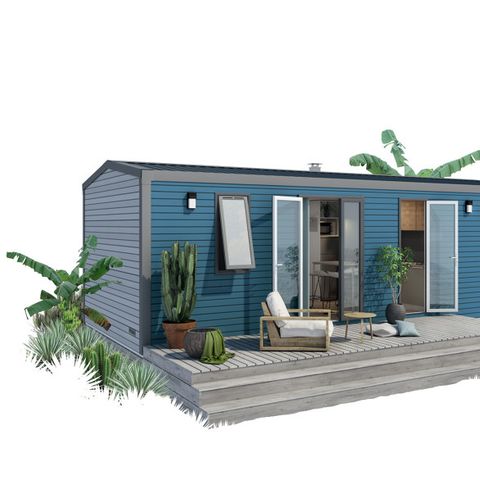 Mobilheim 6 Personen - Premium 6 Personen 3 Zimmer 33m²