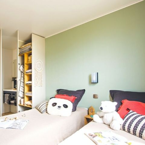 Mobilheim 6 personen - Mahana 6 Personen 2 Schlafzimmer 2 Bäder