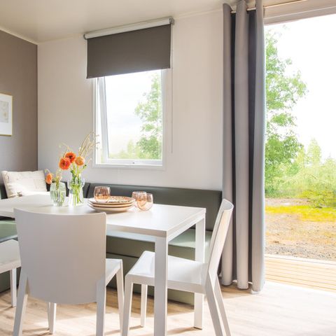 Mobilheim 6 Personen - Premium 6 Personen 3 Zimmer 31m²