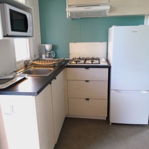 Mobilheim 4 Personen - 2 Zimmer, 23m2 Kategorie 1