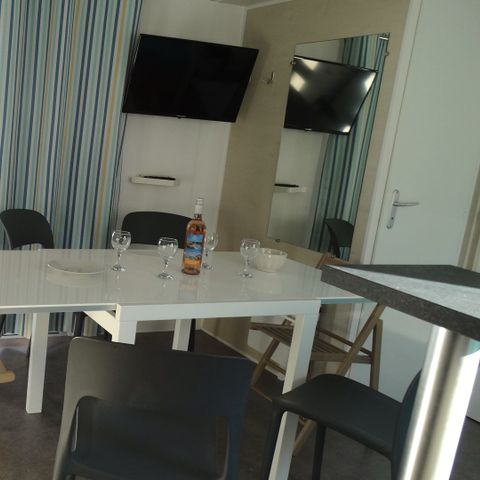 Mobilheim 6 Personen - 3 Zimmer, LUXUS, 34m2 Kategorie 4