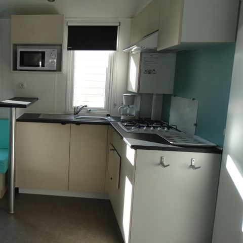Mobilheim 6 Personen - 3 Zimmer, LUXUS, 34m2 Kategorie 4