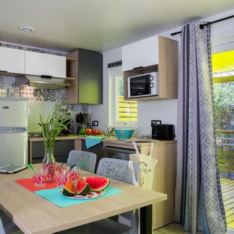 Mobilheim 4 Personen - Mobilheim Confort+ 4Personen 2Schlafzimmer 2SDB 34m²
