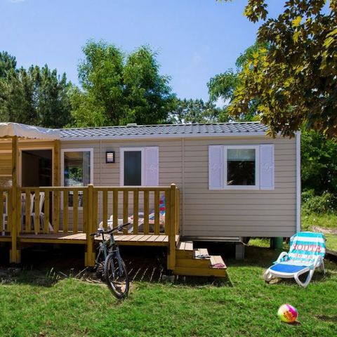 Mobilheim 8 Personen - Mobilheim Confort+8Personen 4Schlafzimmer 2SDB 40m²