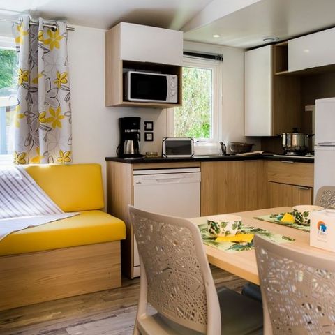 Mobilheim 8 Personen - Mobilheim Confort+8Personen 4Schlafzimmer 2SDB 40m²