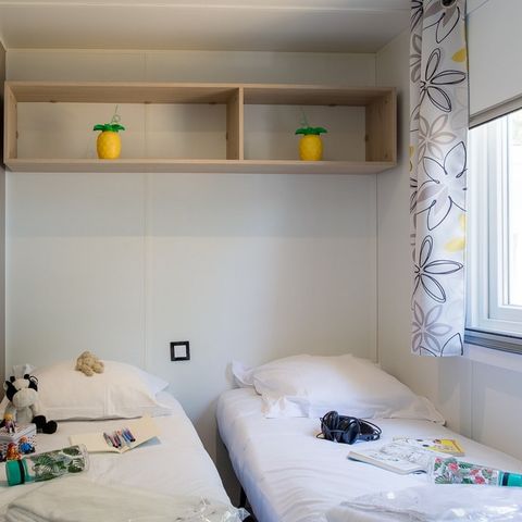 Mobilheim 8 Personen - Mobilheim Confort+8Personen 4Schlafzimmer 2SDB 40m²