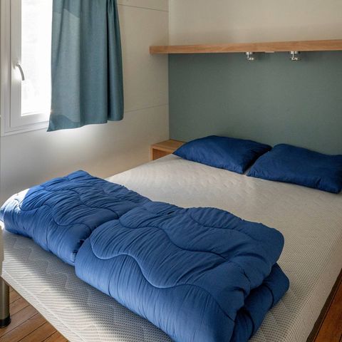 Mobilheim 6 Personen - Comfort | 3 Zi. | 6 Pers. | Erhöhte Terrasse | Clim.