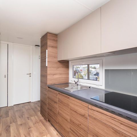 Mobilheim 6 Personen - Familien-Luxus-Mobilheim 6+1
