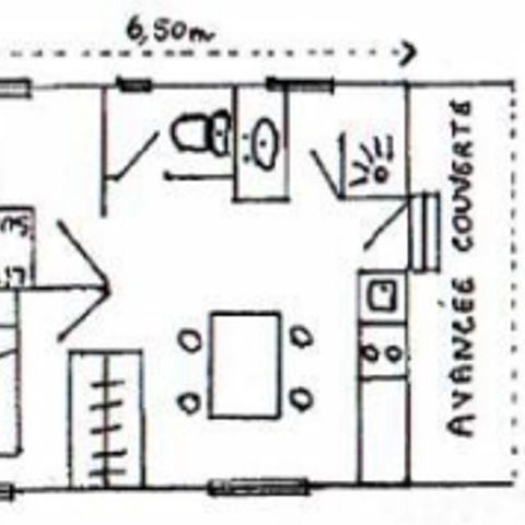 Chalet 4 Personen - STANDARD LES PINS