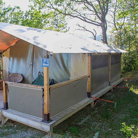Safarizelt 5 Personen - FREEFLOWER (Ohne Sanitäranlagen)