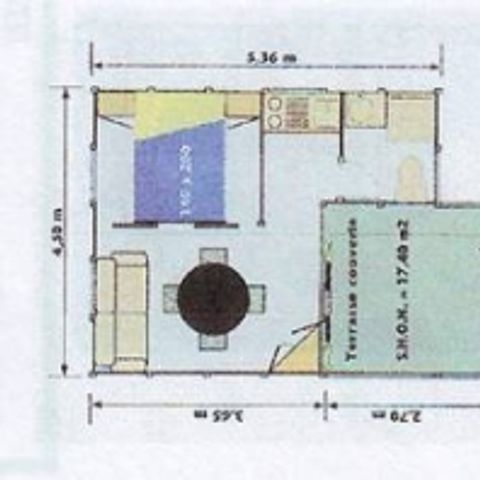 Chalet 2 Personen - STANDARD PETIT TRIANON