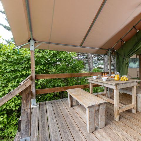 Zelt 4 Personen - FREEFLOWER ohne Sanitäranlagen