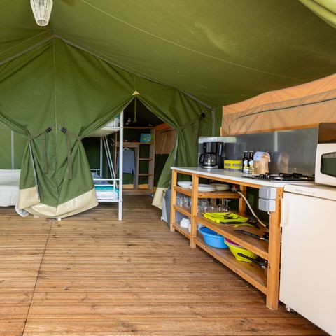 Zelt 4 Personen - FREEFLOWER ohne Sanitäranlagen