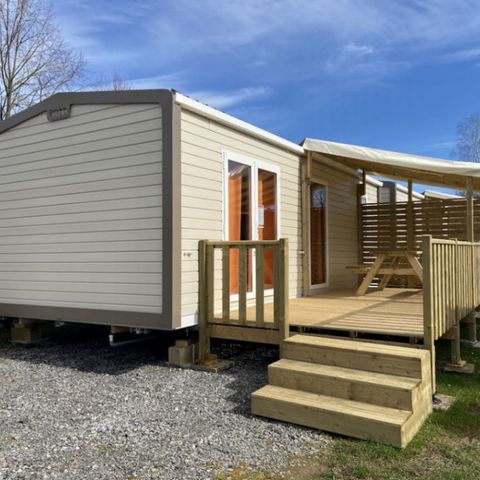 Mobilheim 5 Personen - RIVIERA - 2 Schlafzimmer - TV