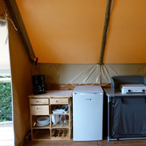 Bungalowzelt 4 personen - Amazonas-Hütte (ohne Sanitäranlagen)